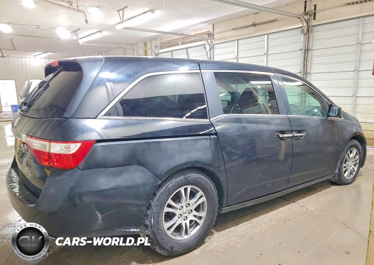 2013 Honda Odyssey Exl VIN:5FNRL5H62DB065296 - 3