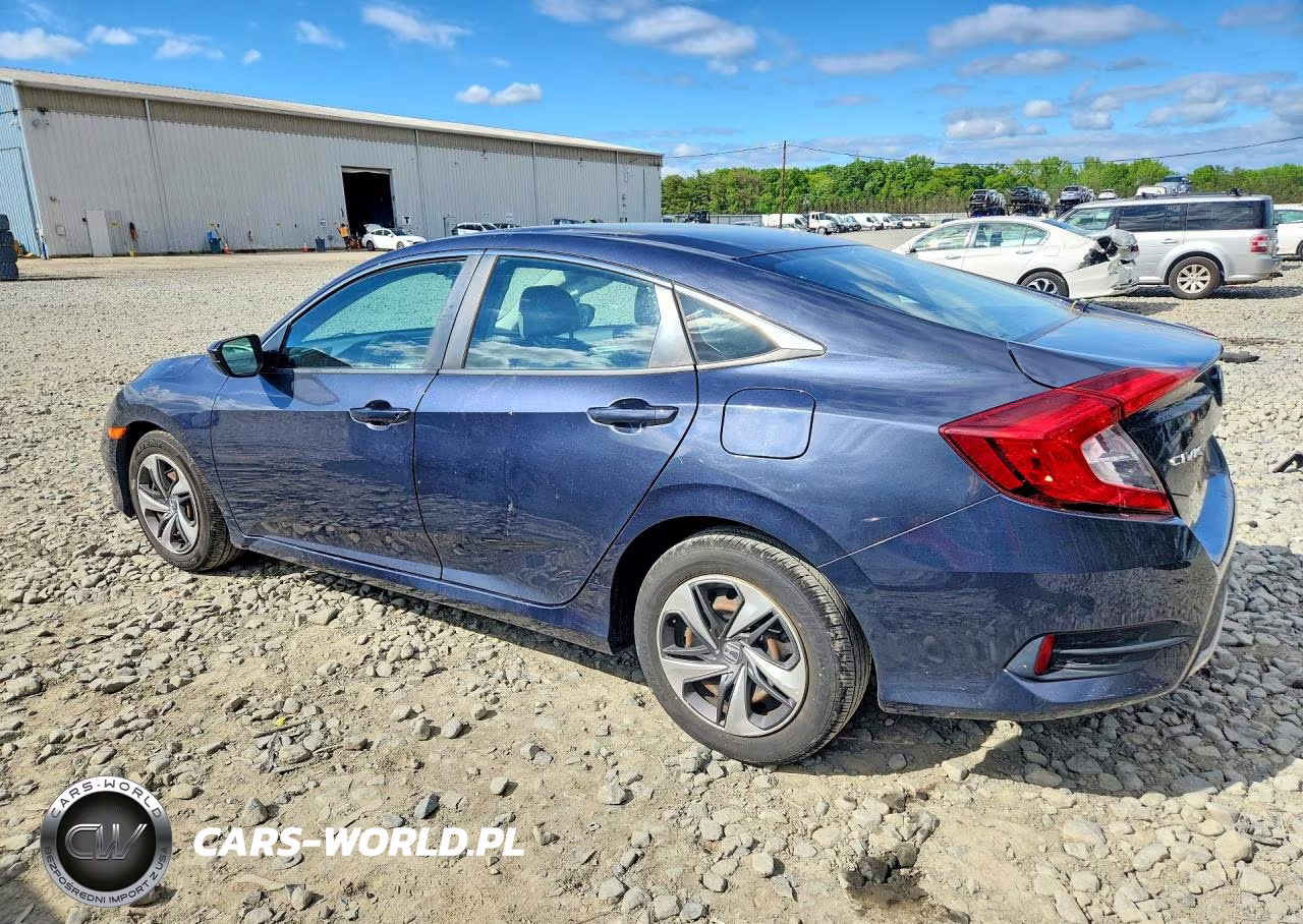2020 Honda Civic Lx VIN:2HGFC2F61LH533386 - 2
