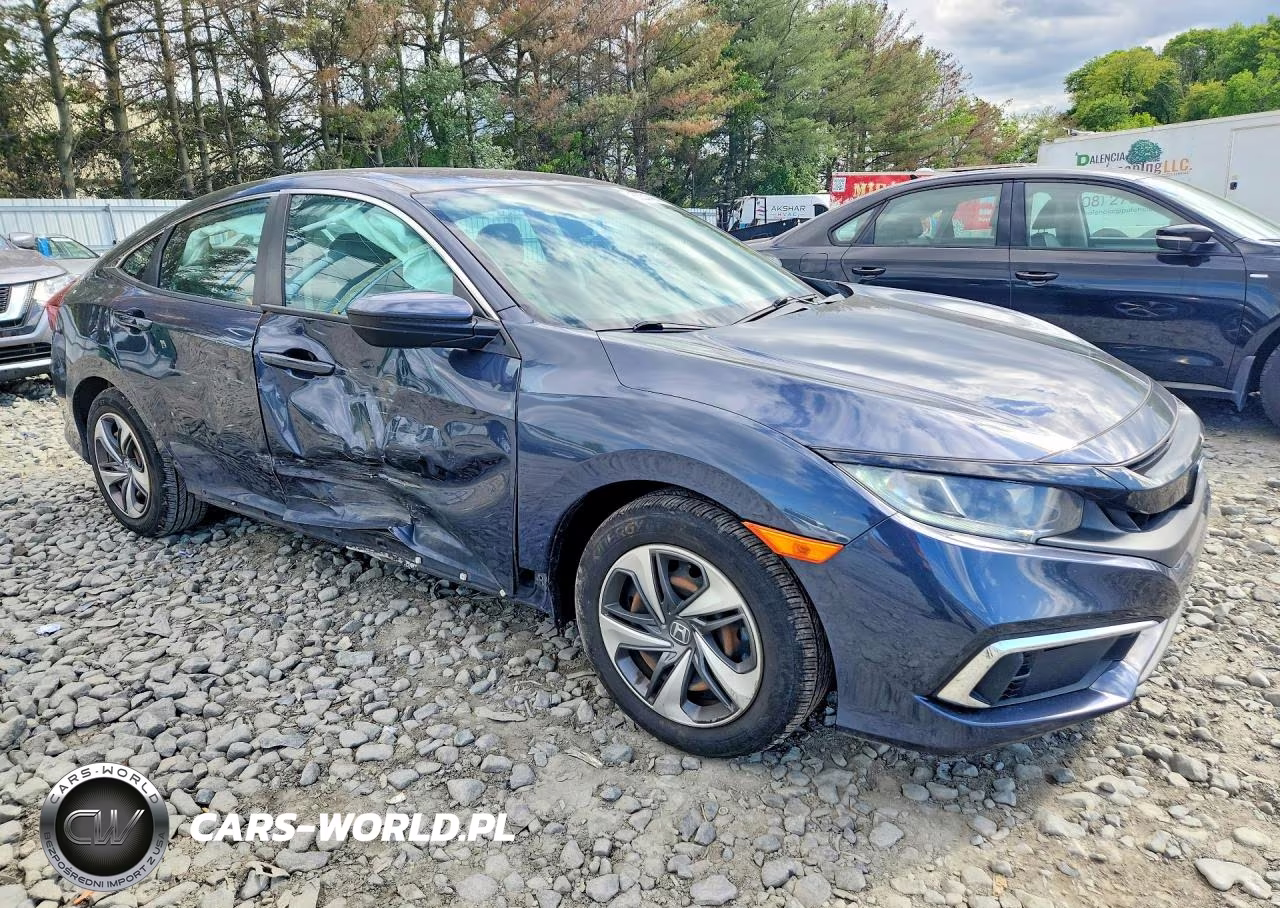 2020 Honda Civic Lx VIN:2HGFC2F61LH533386 - 4