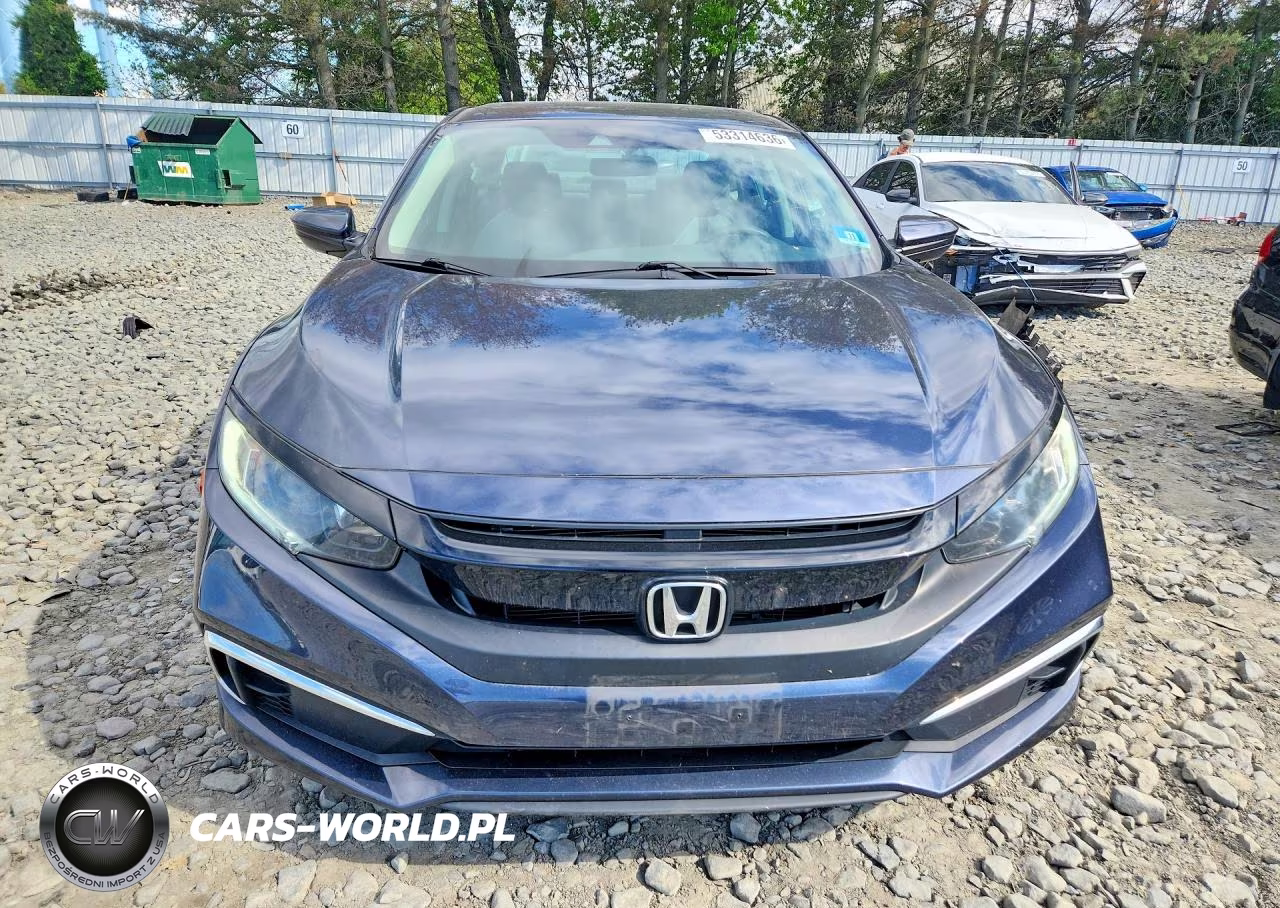 2020 Honda Civic Lx VIN:2HGFC2F61LH533386 - 5