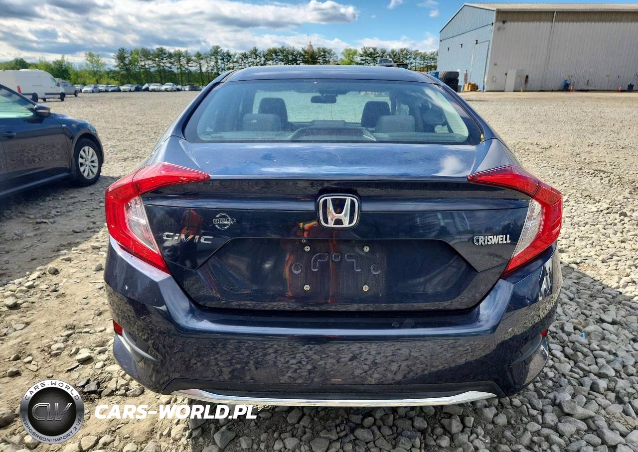2020 Honda Civic Lx VIN:2HGFC2F61LH533386 - 6