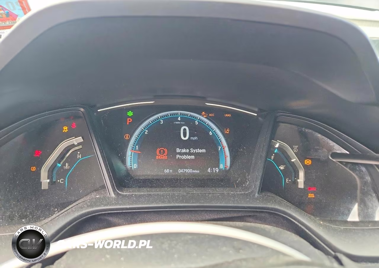 2020 Honda Civic Lx VIN:2HGFC2F61LH533386 - 9