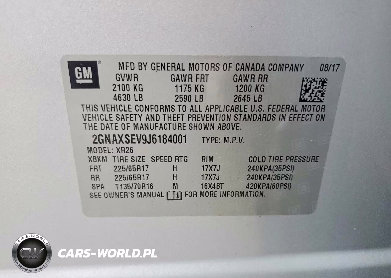 2018 Chevrolet Equinox Lt VIN:2GNAXSEV9J6184001 - 13