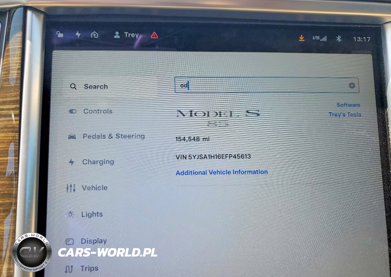 2014 Tesla Model S VIN:5YJSA1H16EFP45613 - 9