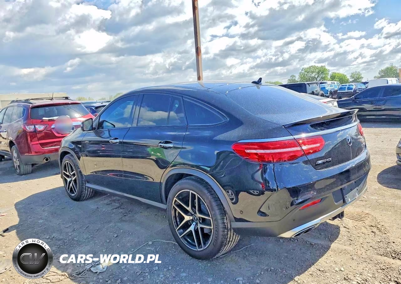 2017 Mercedes-Benz Gle Coupe 43 Amg VIN:4JGED6EB2HA063884 - 2