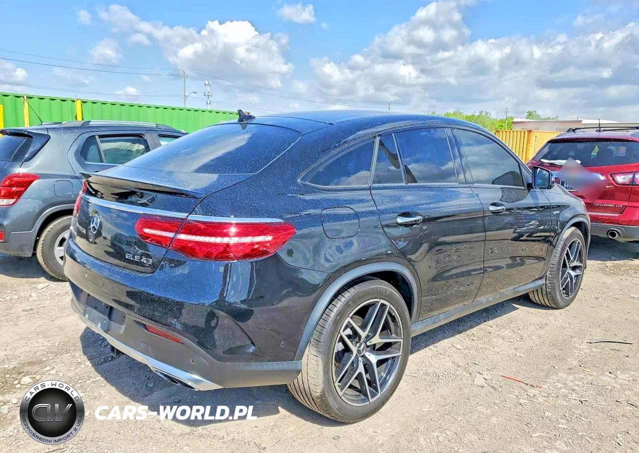 2017 Mercedes-Benz Gle Coupe 43 Amg VIN:4JGED6EB2HA063884 - 3