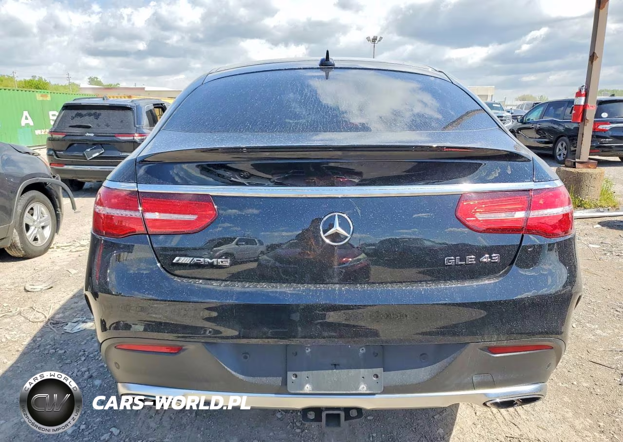2017 Mercedes-Benz Gle Coupe 43 Amg VIN:4JGED6EB2HA063884 - 6
