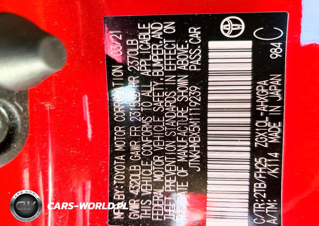 2021 Toyota C-Hr Nightshade VIN:JTNKHMBX5M1119239 - 13