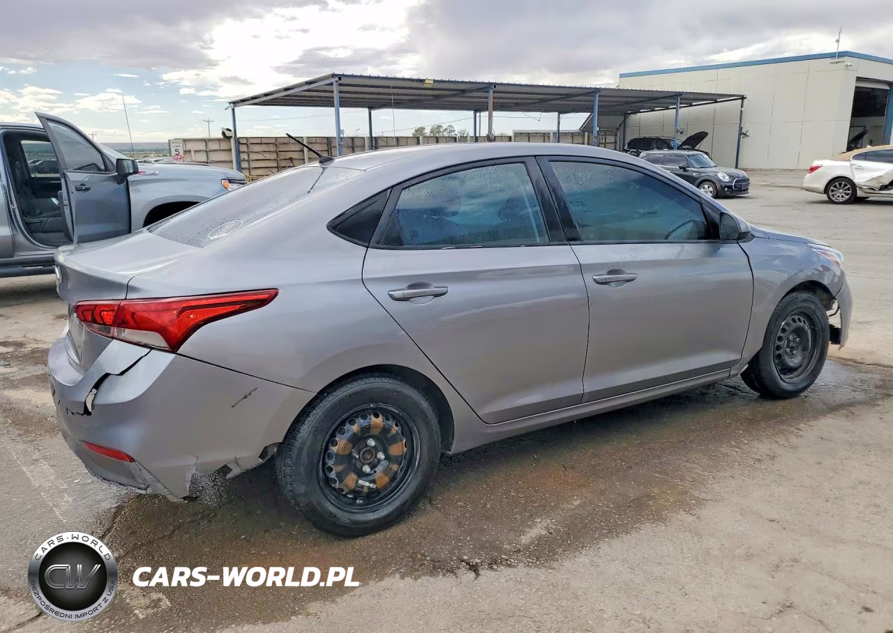 2021 Hyundai Accent Se VIN:3KPC24A64ME141457 - 3