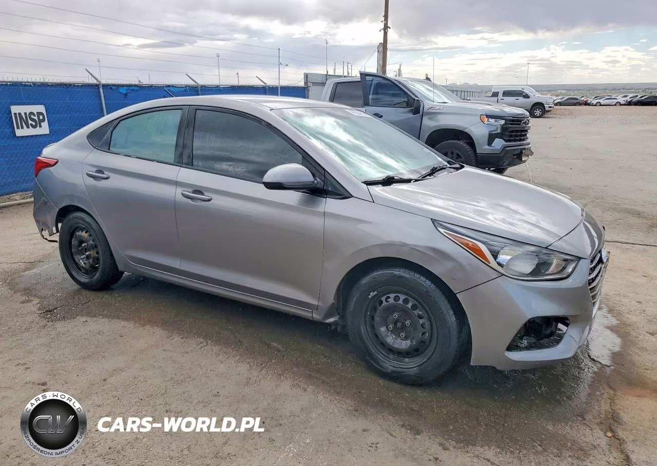 2021 Hyundai Accent Se VIN:3KPC24A64ME141457 - 4