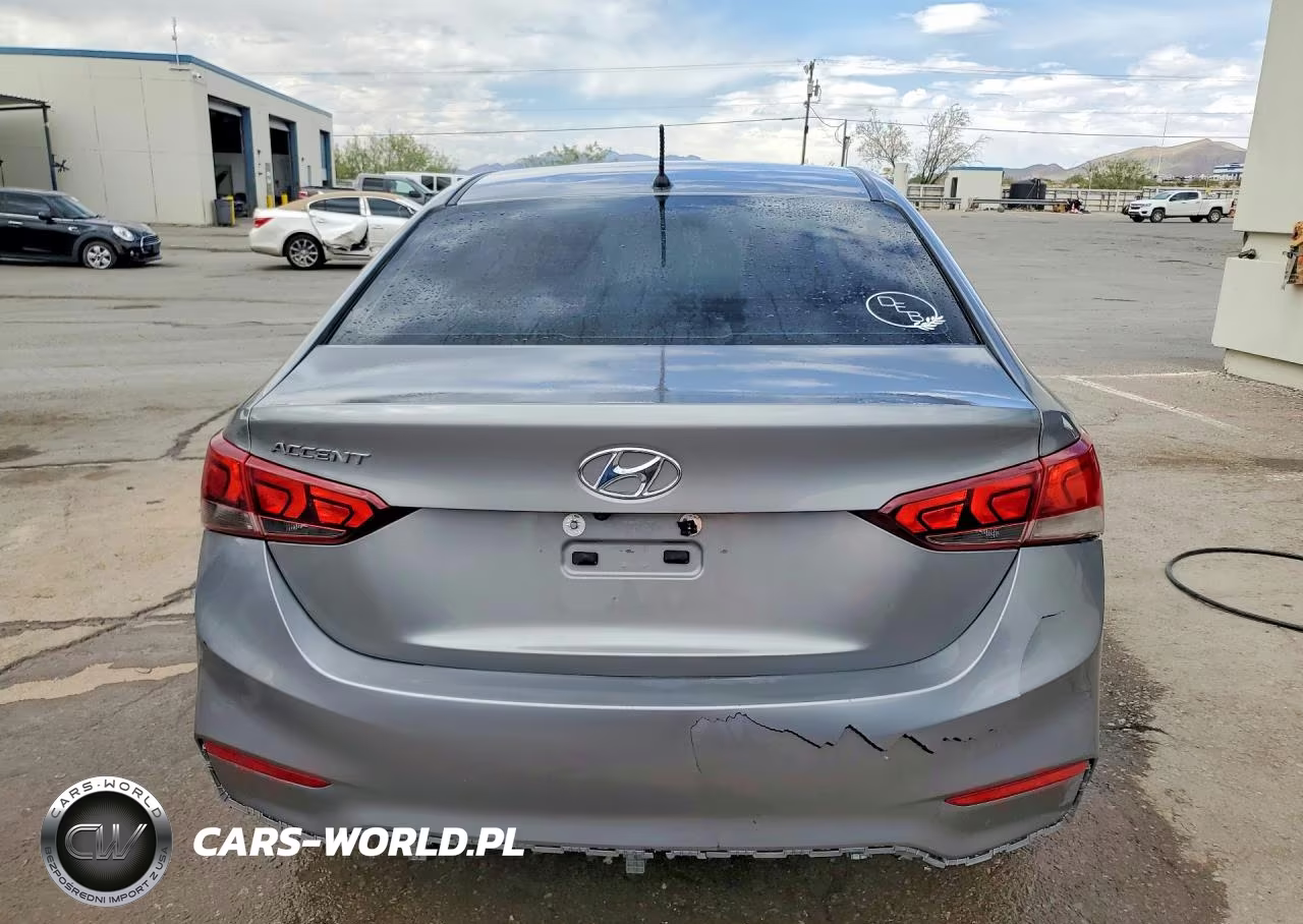 2021 Hyundai Accent Se VIN:3KPC24A64ME141457 - 6