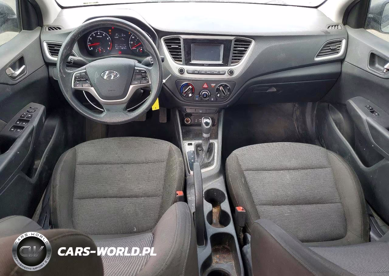 2021 Hyundai Accent Se VIN:3KPC24A64ME141457 - 8