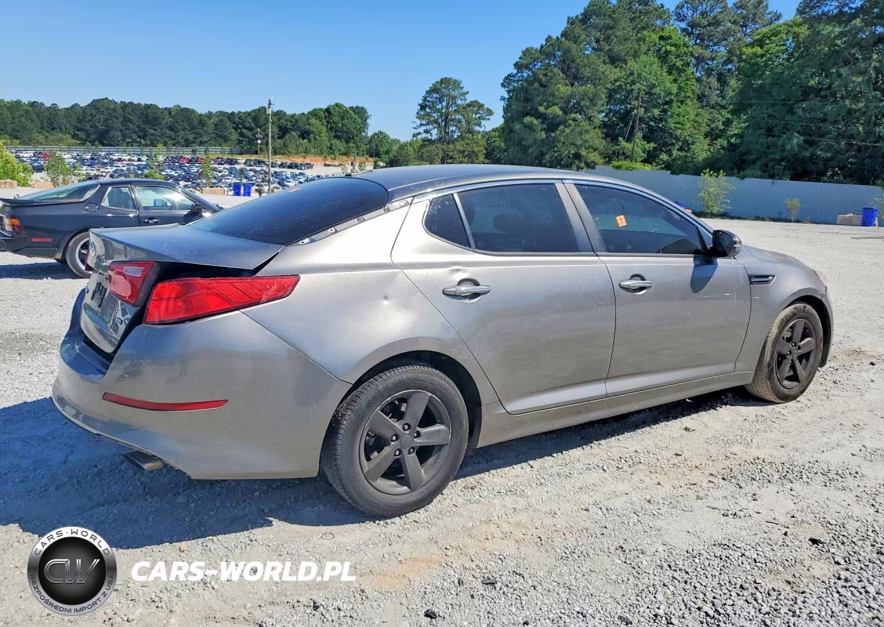 2014 Kia Optima Lx VIN:5XXGM4A75EG298492 - 3
