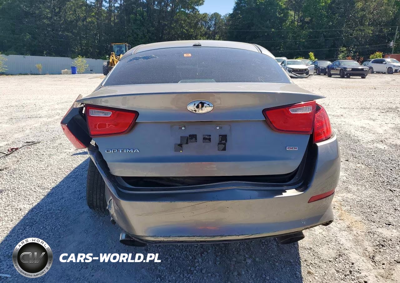 2014 Kia Optima Lx VIN:5XXGM4A75EG298492 - 6