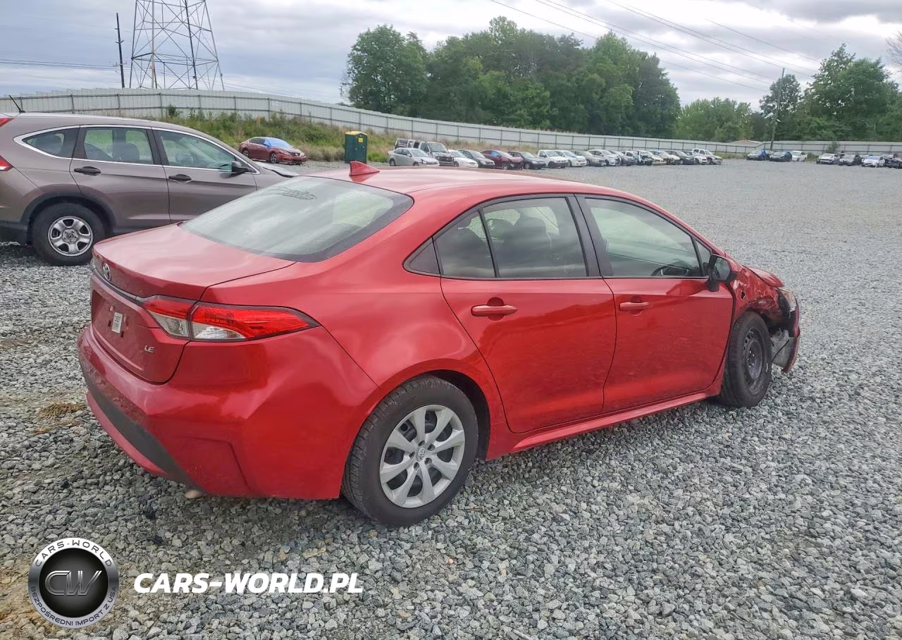 2020 Toyota Corolla Le VIN:JTDEPRAE9LJ078243 - 3
