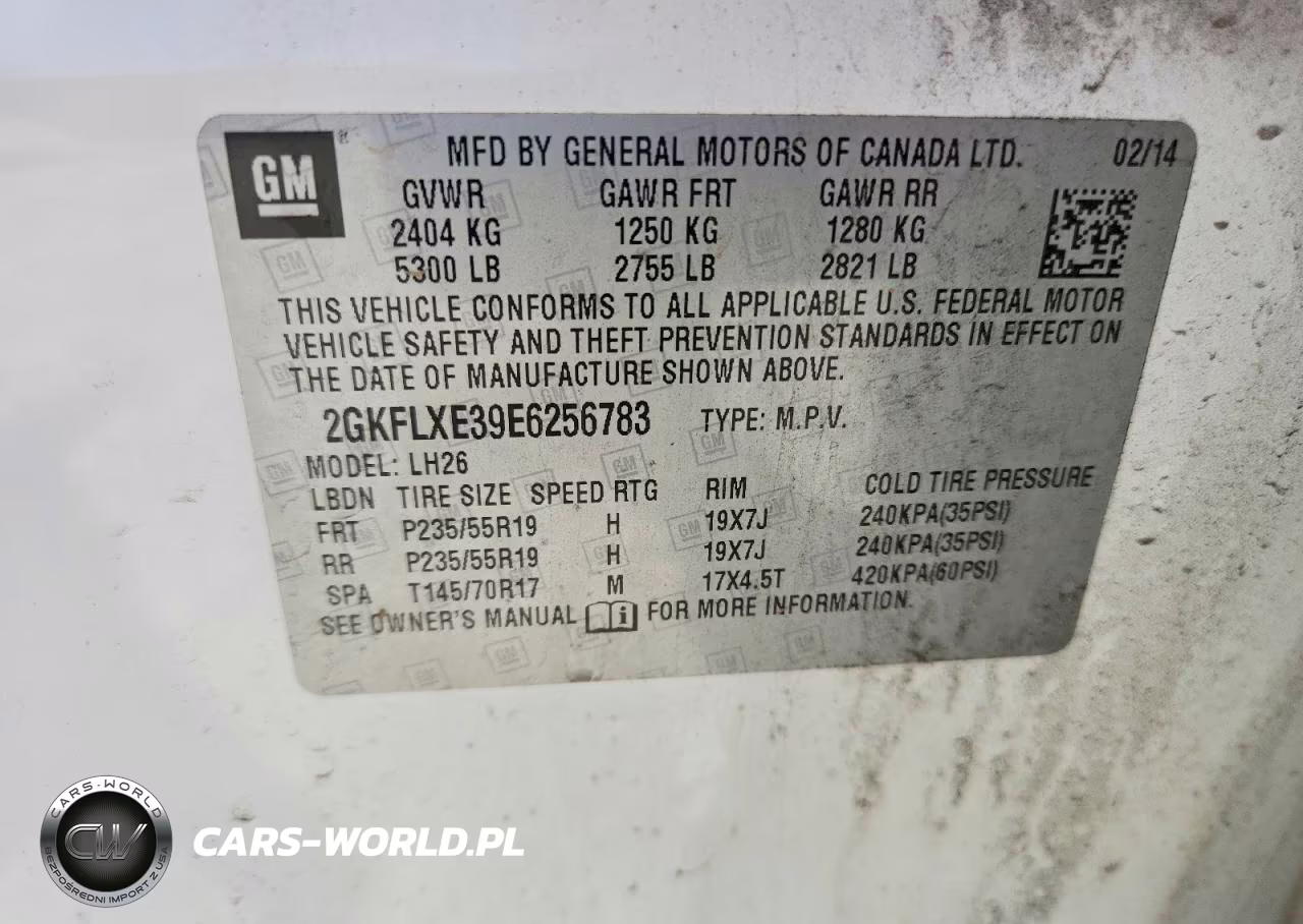 2014 GMC Terrain Slt VIN:2GKFLXE39E6256783 - 13