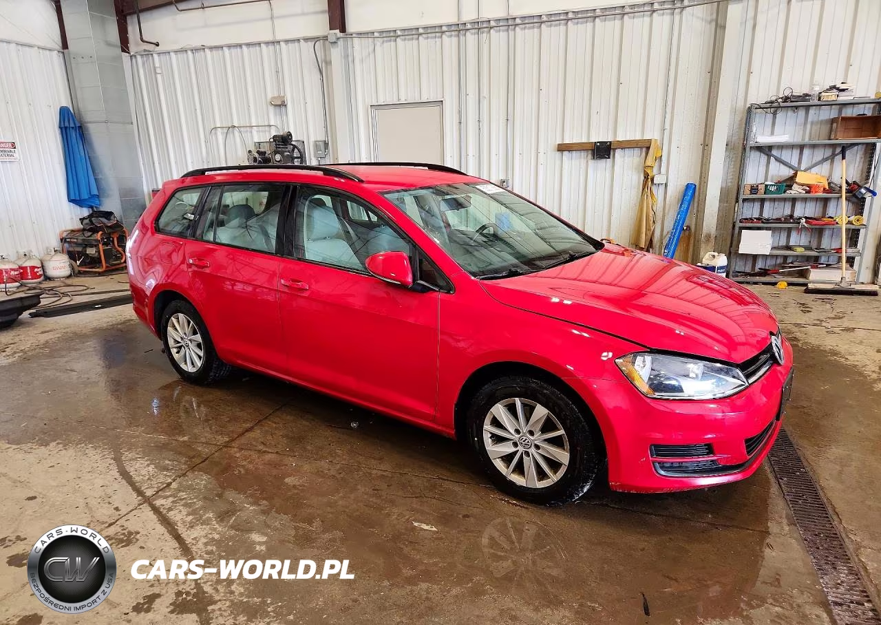 2017 Volkswagen Golf Sportwagen S VIN:3VWC17AU6HM536641 - 4