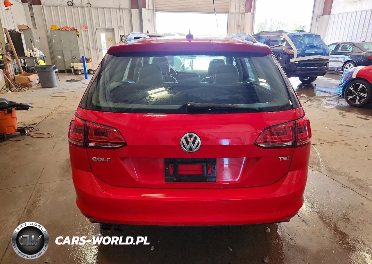 2017 Volkswagen Golf Sportwagen S VIN:3VWC17AU6HM536641 - 6