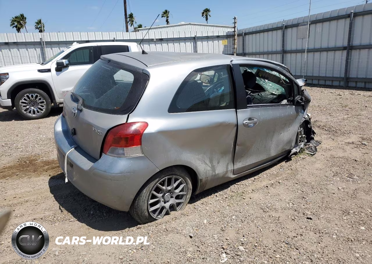 2010 Toyota Yaris VIN:JTDJT4K37A5290252 - 3