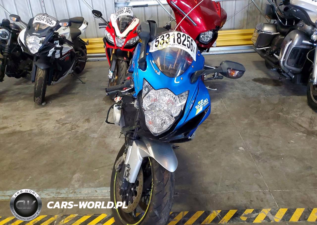 2021 Suzuki Gsx-R600 VIN:JS1GN7FA5M7100112 - 2