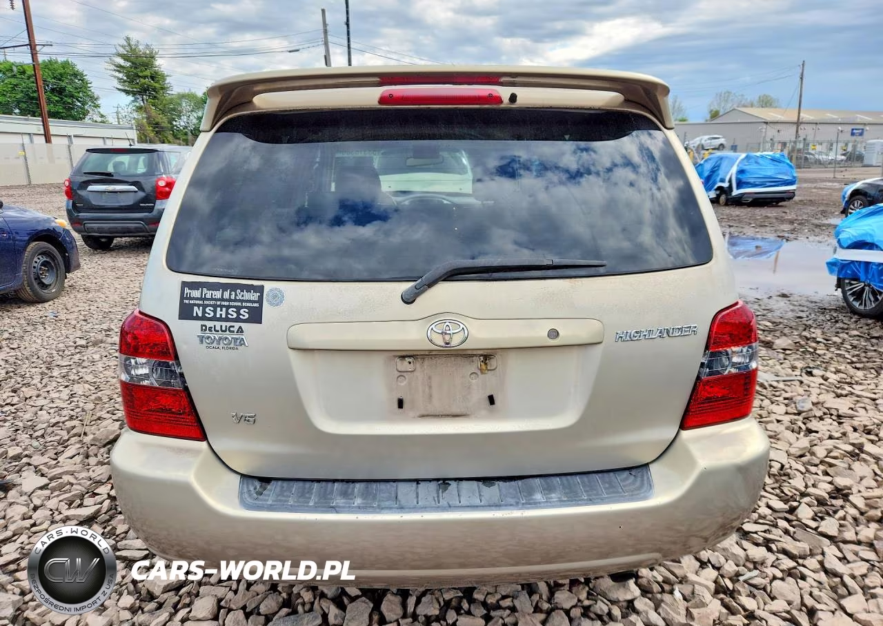 2007 Toyota Highlander Base VIN:JTEDP21A270134031 - 6
