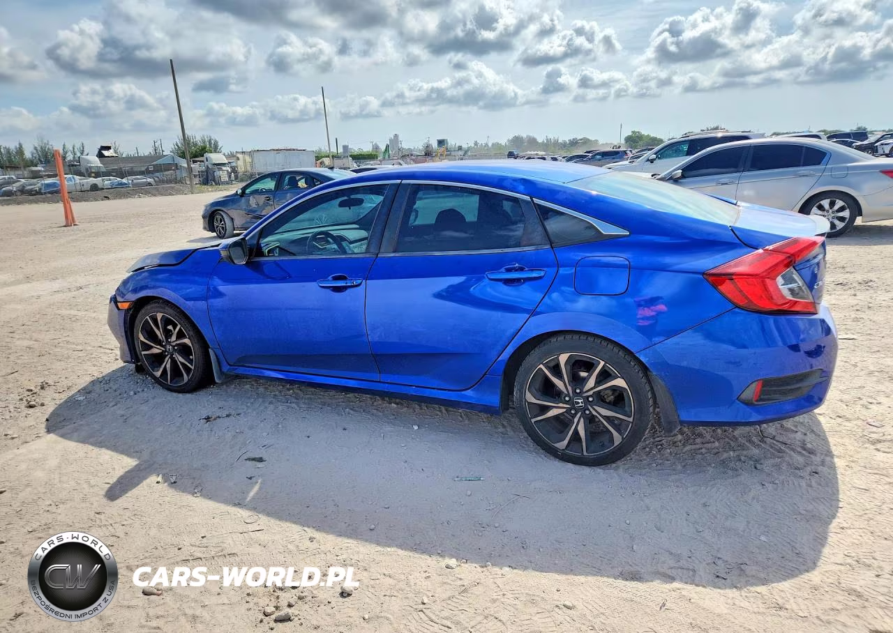 2019 Honda Civic Sport VIN:2HGFC2F80KH562491 - 2