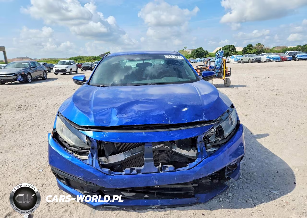 2019 Honda Civic Sport VIN:2HGFC2F80KH562491 - 5