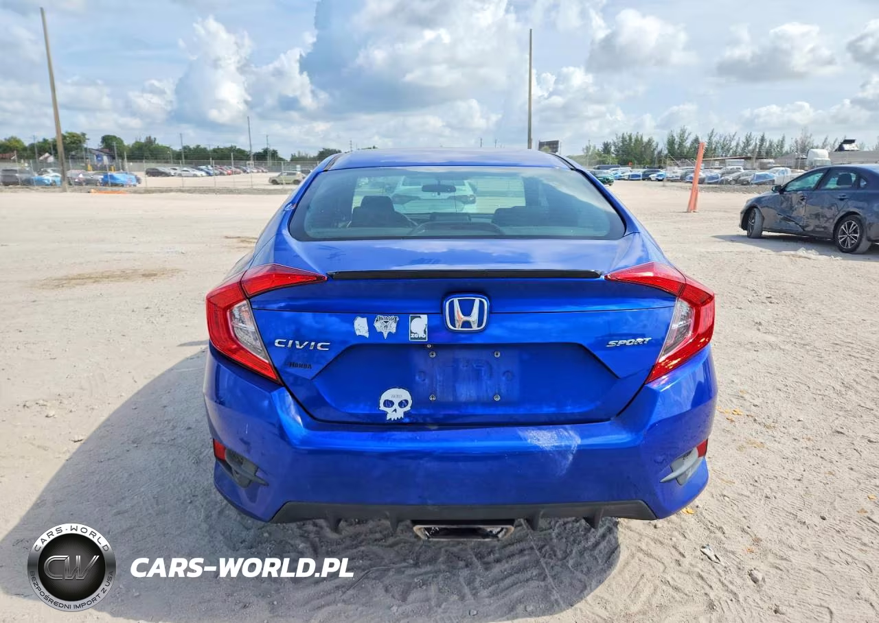 2019 Honda Civic Sport VIN:2HGFC2F80KH562491 - 6