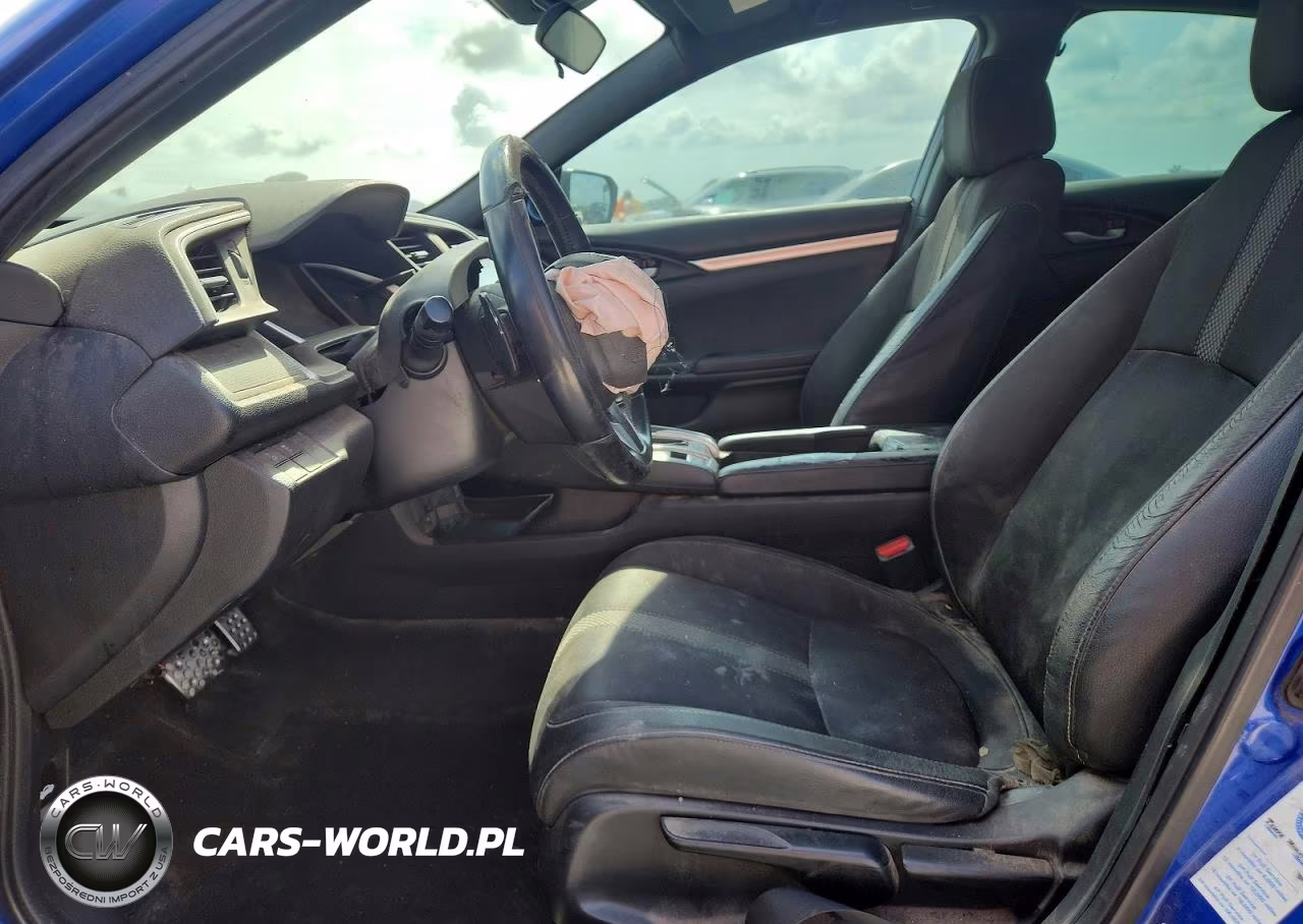 2019 Honda Civic Sport VIN:2HGFC2F80KH562491 - 7