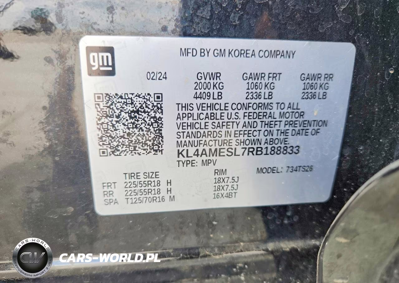 2024 Buick Encore Gx Sport Touring VIN:KL4AMESL7RB188833 - 13