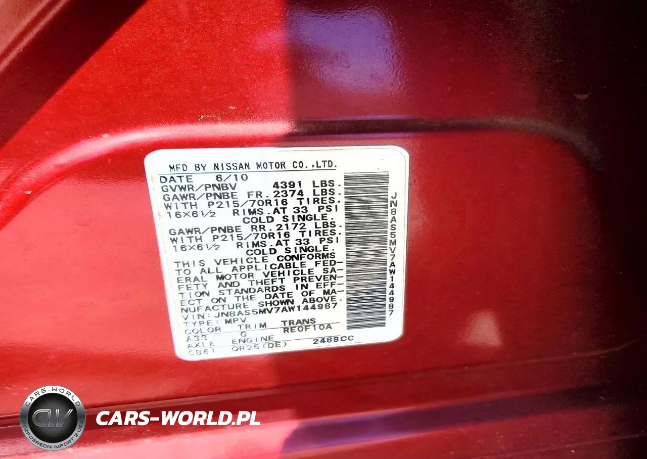 2010 Nissan Rogue S VIN:JN8AS5MV7AW144987 - 13