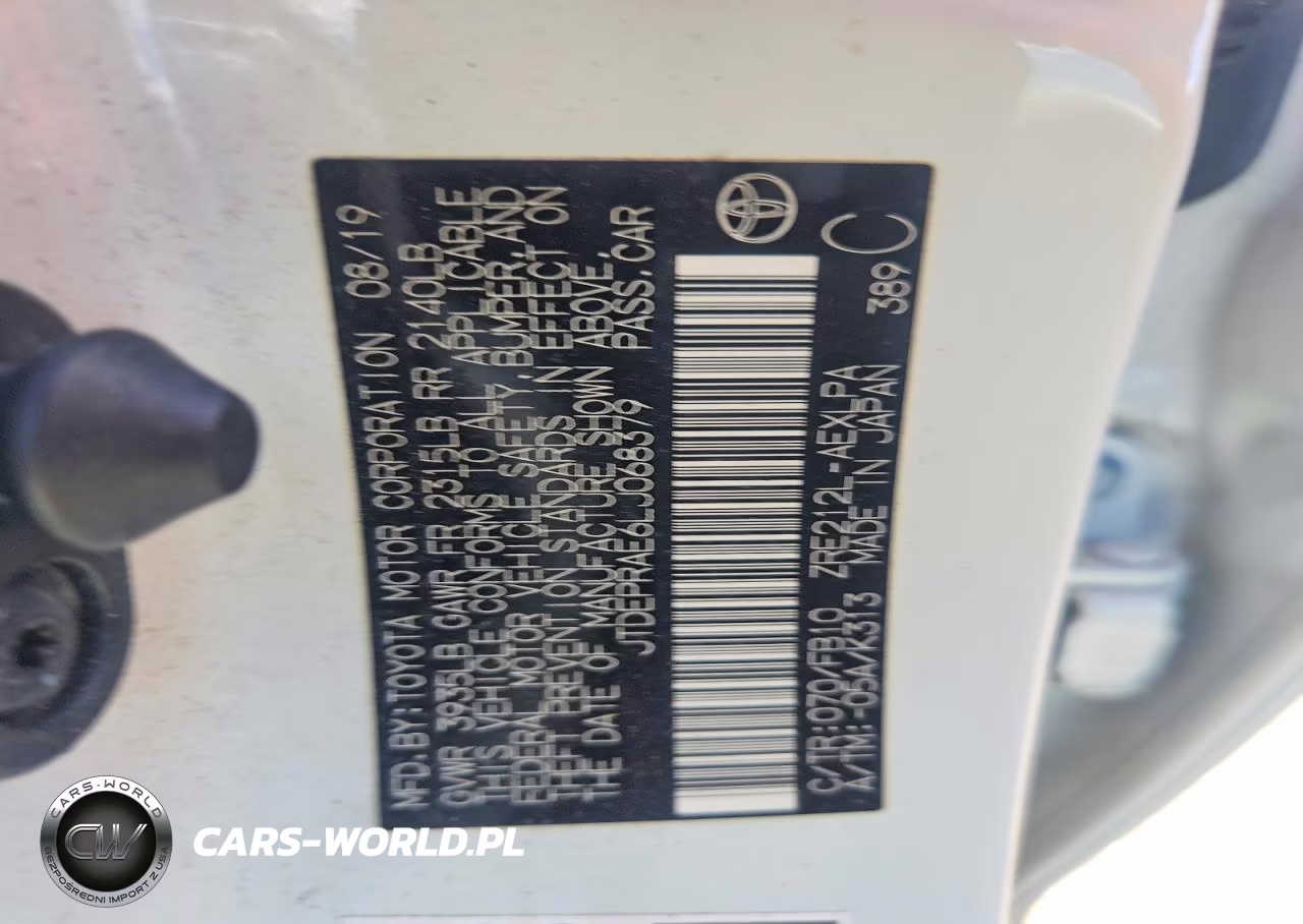 2020 Toyota Corolla Le VIN:JTDEPRAE6LJ068379 - 12
