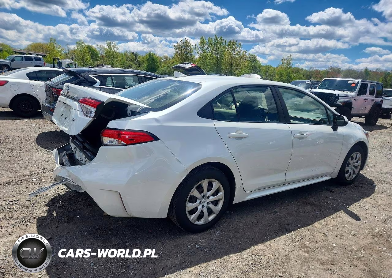 2020 Toyota Corolla Le VIN:JTDEPRAE6LJ068379 - 3