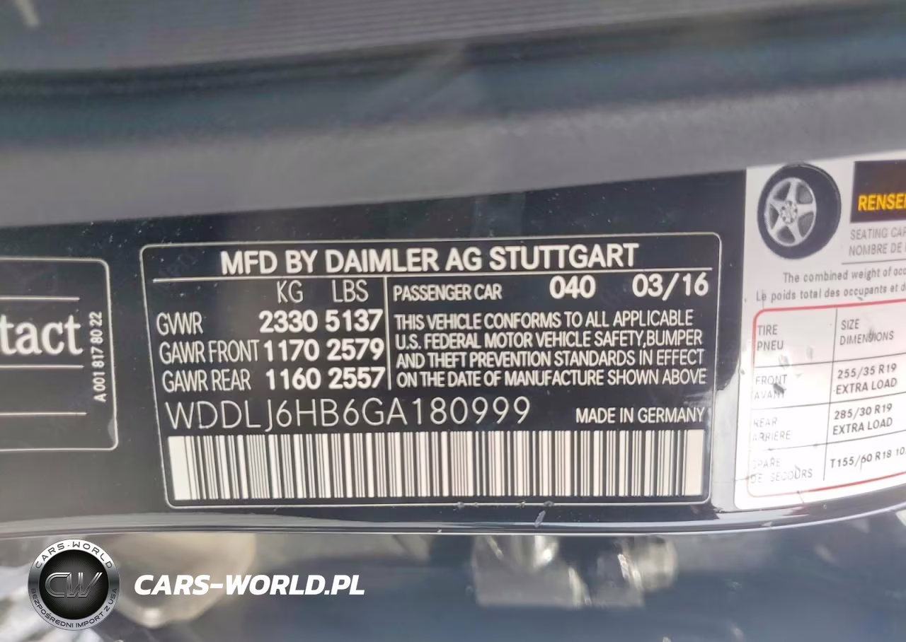 2016 Mercedes-Benz Cls 400 4Matic VIN:WDDLJ6HB6GA180999 - 12