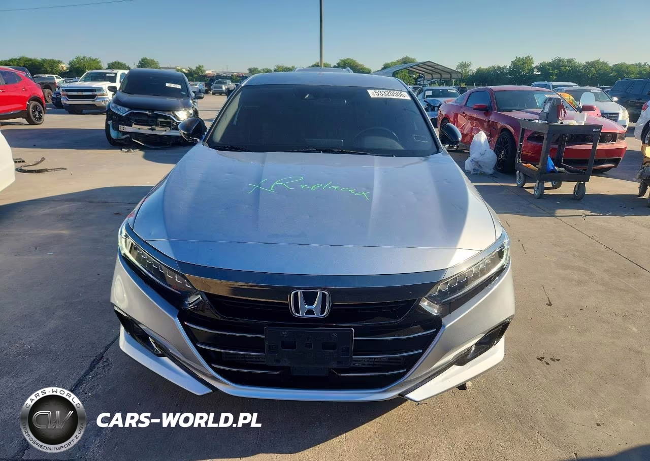 2022 Honda Accord Sport VIN:1HGCV1F35NA111474 - 5