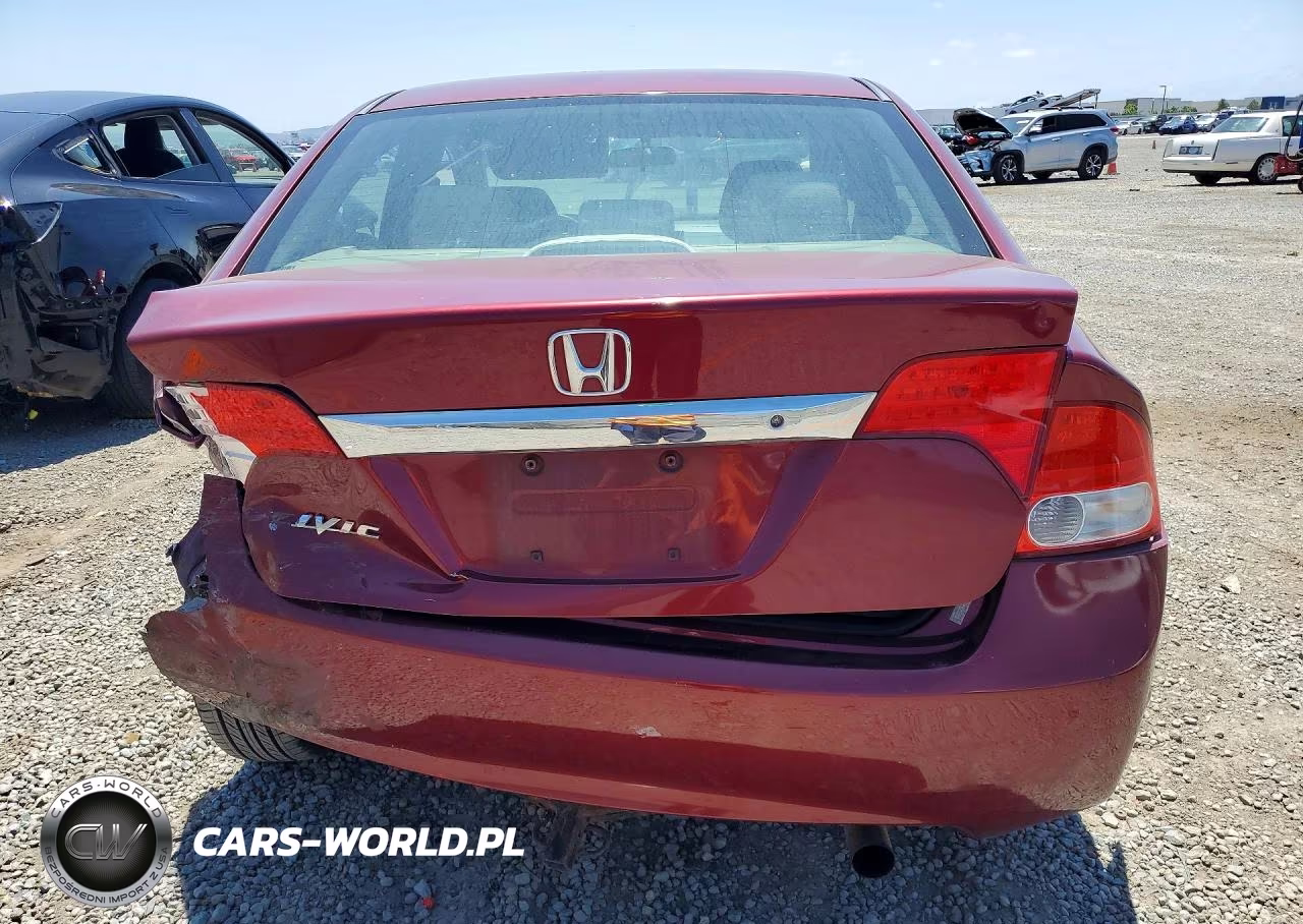 2010 Honda Civic Lx VIN:19XFA1F56AE020990 - 6