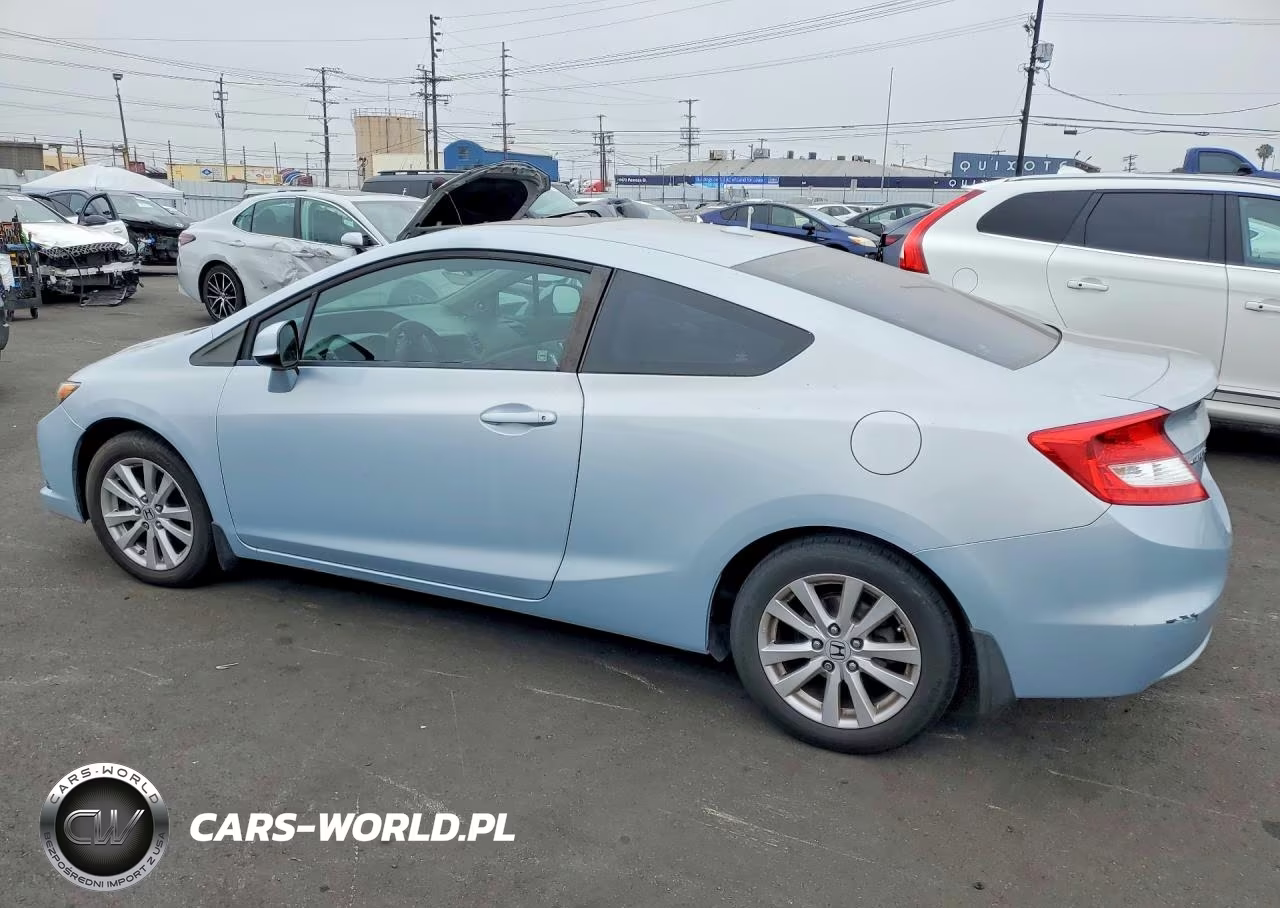 2012 Honda Civic Ex VIN:2HGFG3B86CH521929 - 2