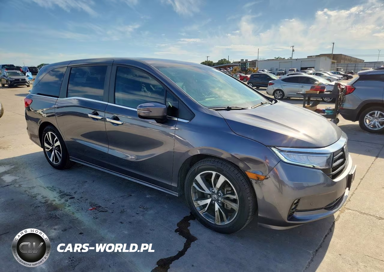 2022 Honda Odyssey Touring VIN:5FNRL6H84NB043826 - 4