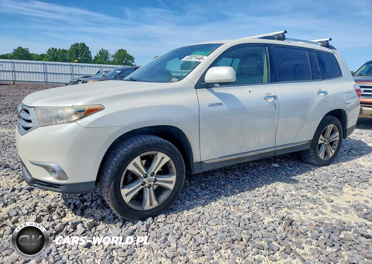 2012 Toyota Highlander Limited VIN:5TDDK3EH7CS122609 - 1