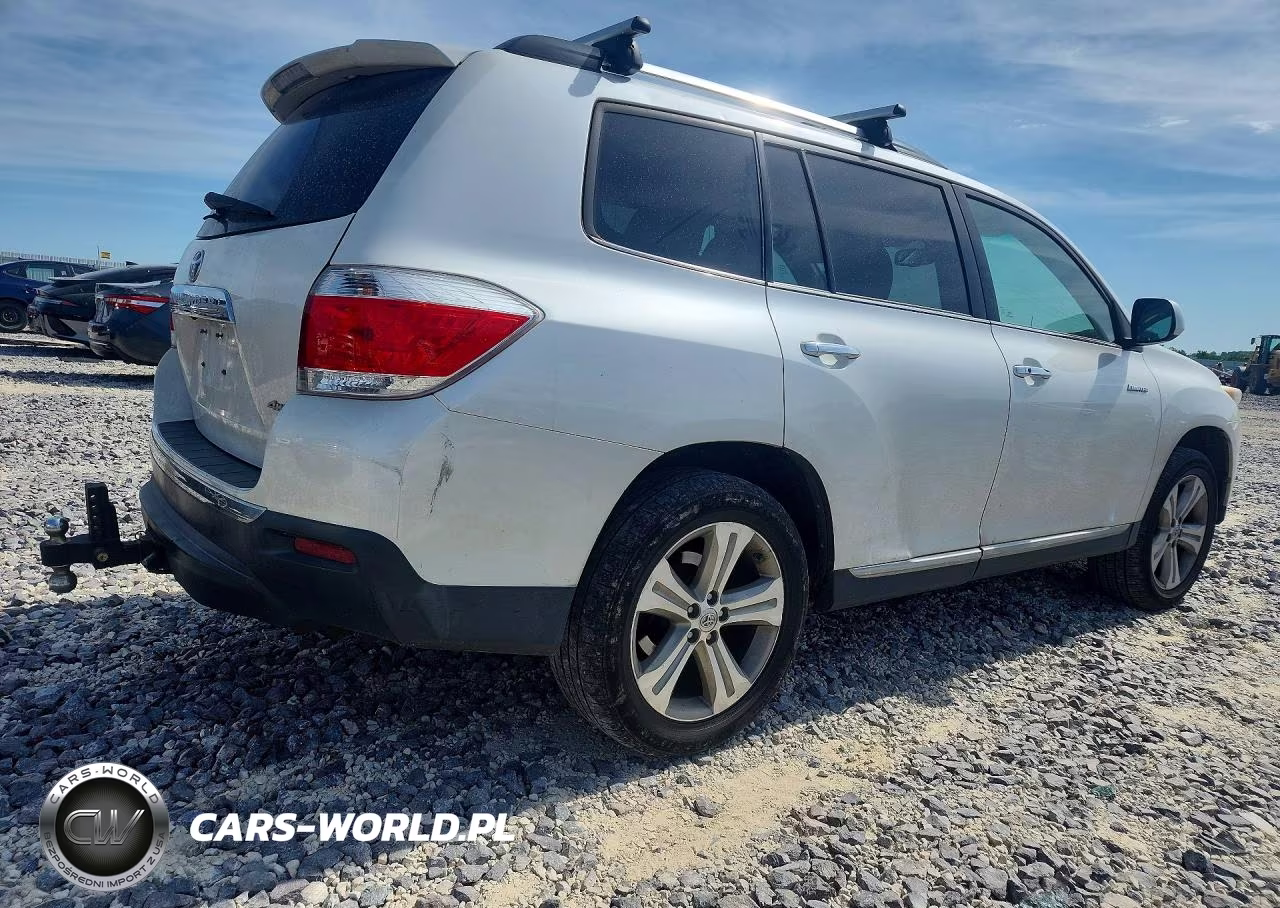 2012 Toyota Highlander Limited VIN:5TDDK3EH7CS122609 - 3