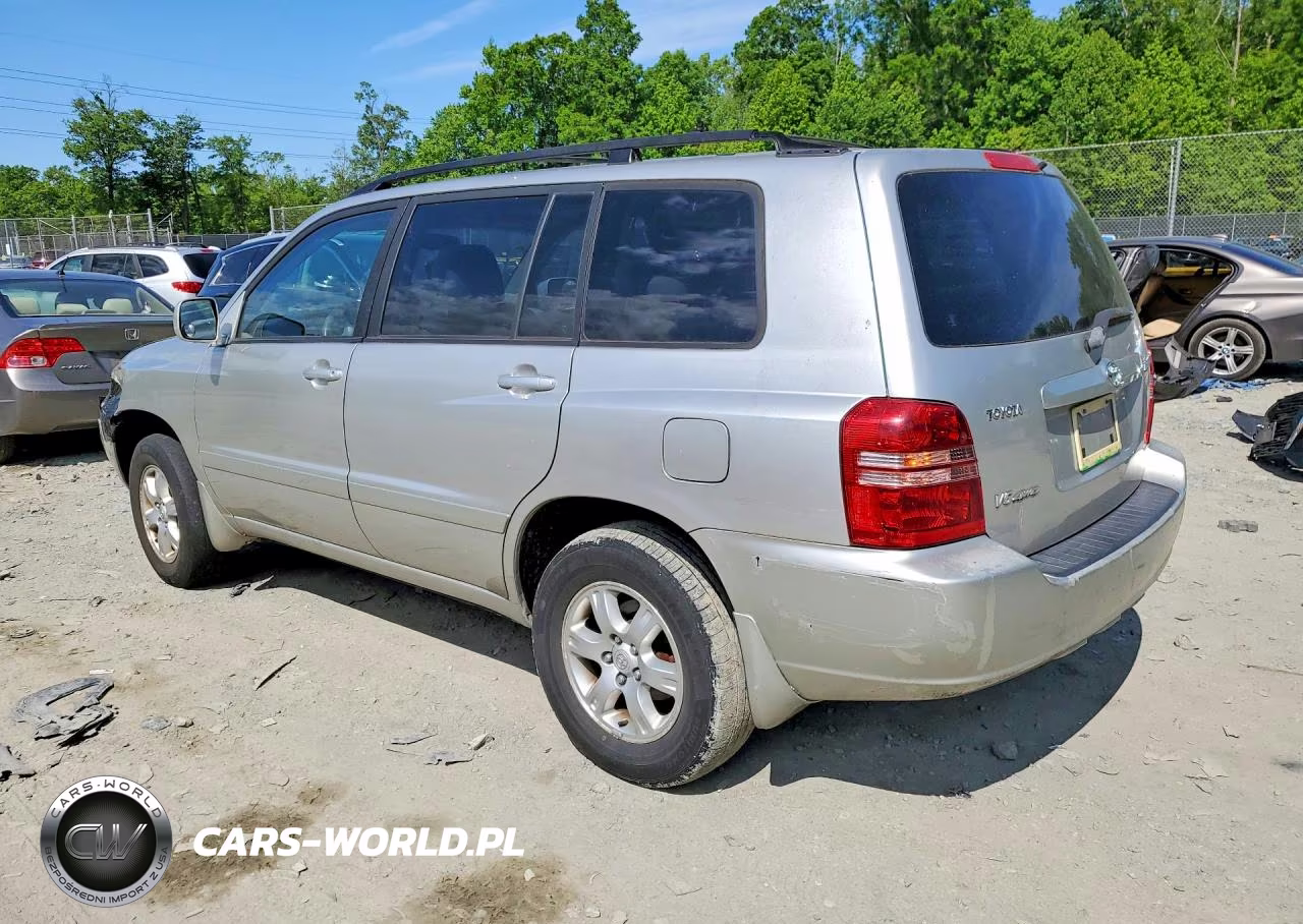 2001 Toyota Highlander Base VIN:JTEHF21AX10040121 - 2