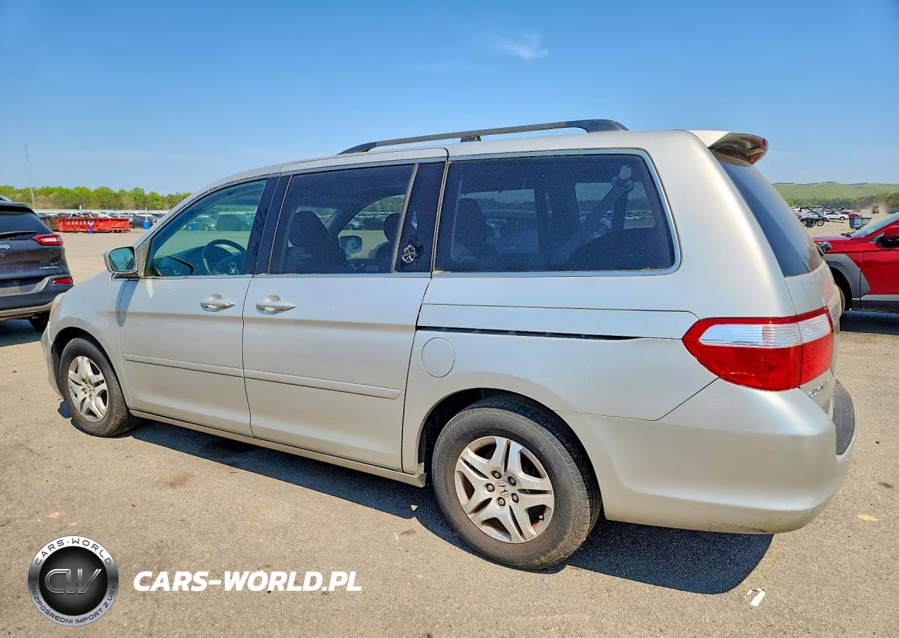 2007 Honda Odyssey Exl VIN:5FNRL387X7B097883 - 2