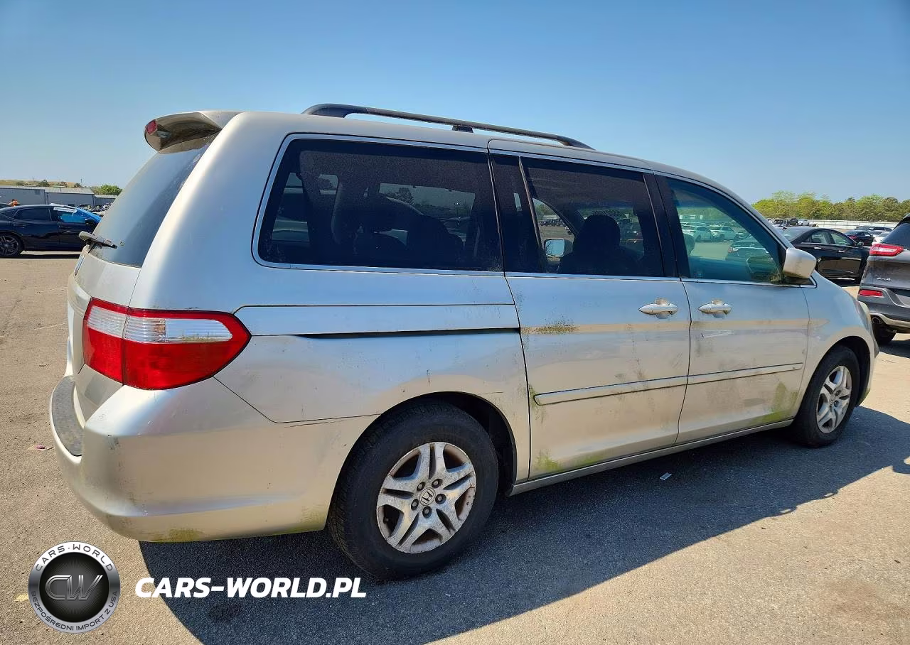 2007 Honda Odyssey Exl VIN:5FNRL387X7B097883 - 3