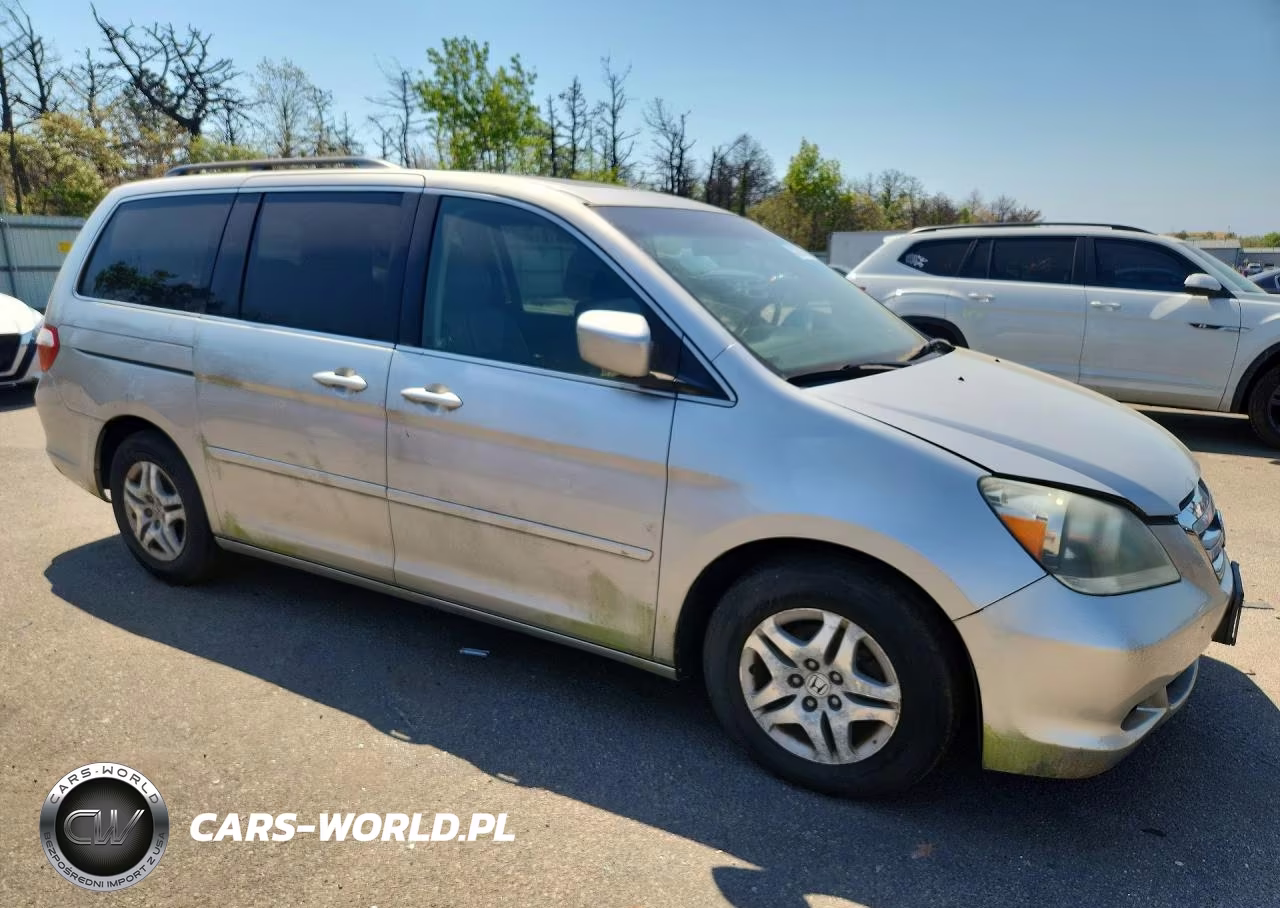 2007 Honda Odyssey Exl VIN:5FNRL387X7B097883 - 4