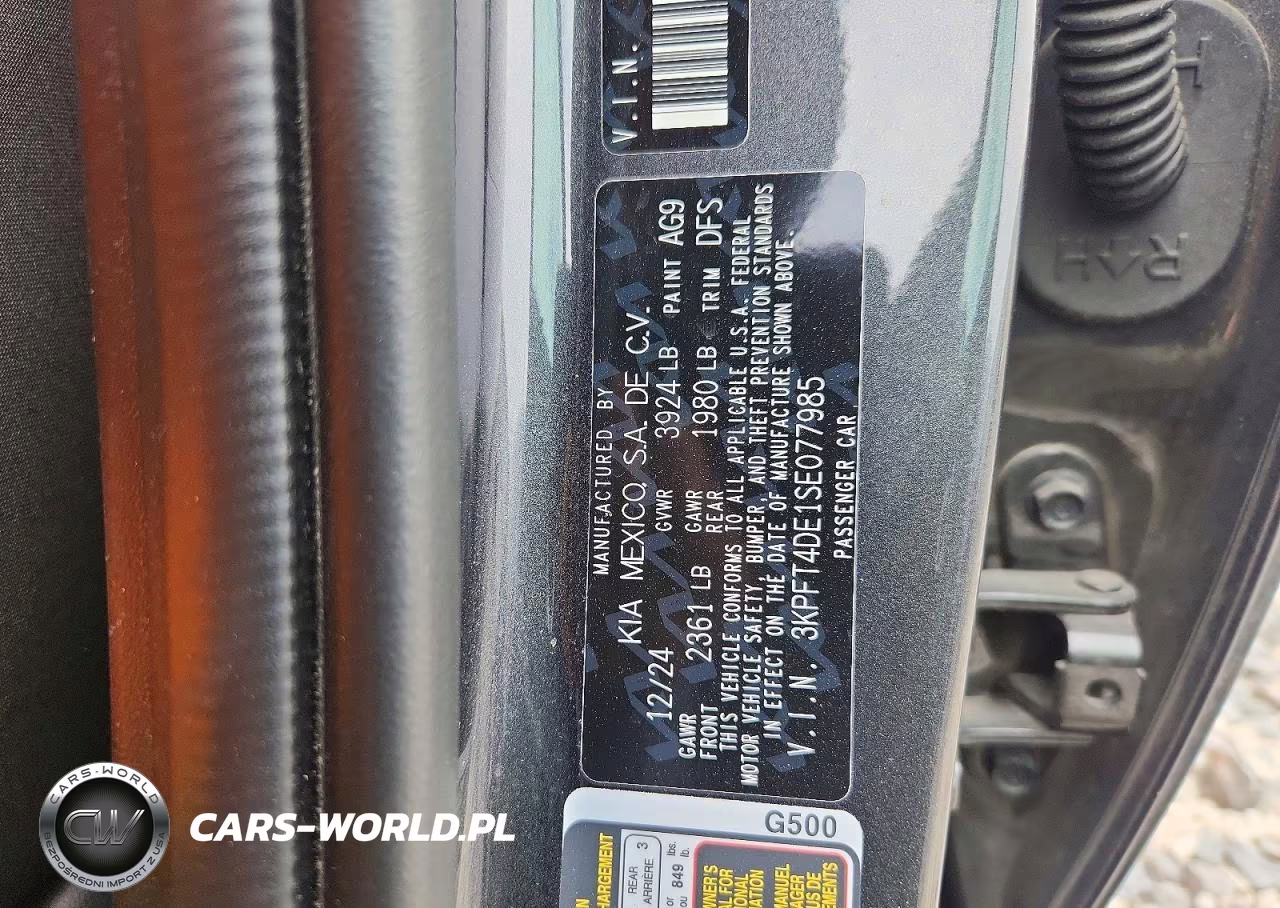 2025 Kia K4 Lxs VIN:3KPFT4DE1SE077985 - 12