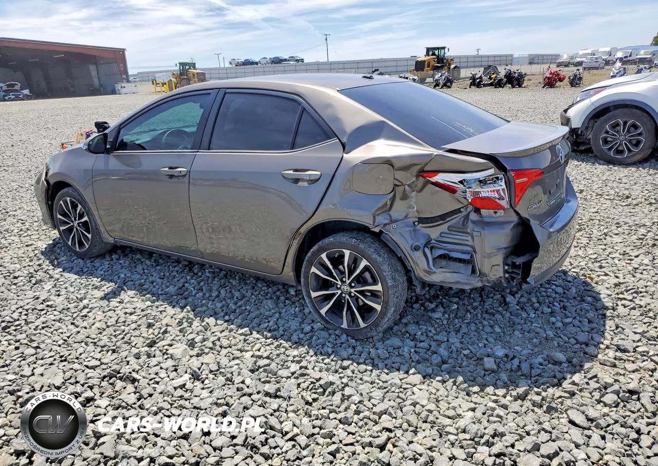 2017 Toyota Corolla Se VIN:2T1BURHE2HC807736 - 2