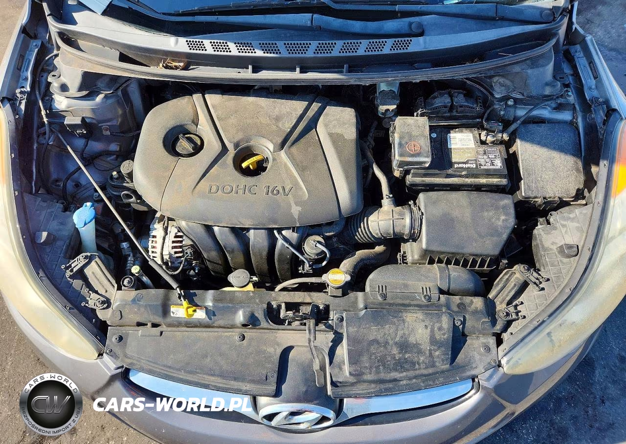 2012 Hyundai Elantra Gls VIN:5NPDH4AE9CH078277 - 11