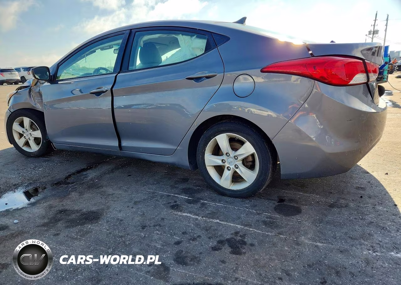 2012 Hyundai Elantra Gls VIN:5NPDH4AE9CH078277 - 2