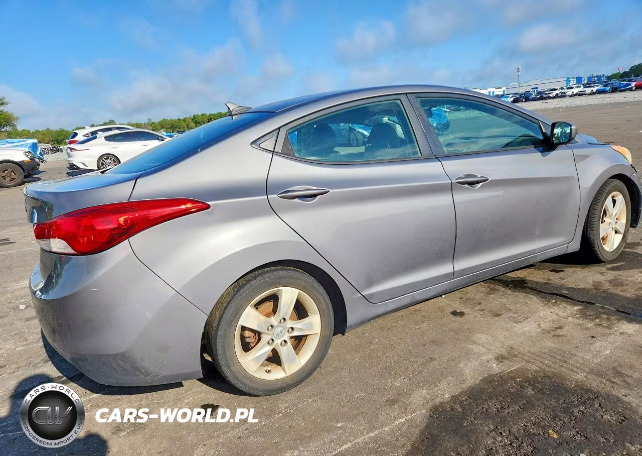 2012 Hyundai Elantra Gls VIN:5NPDH4AE9CH078277 - 3