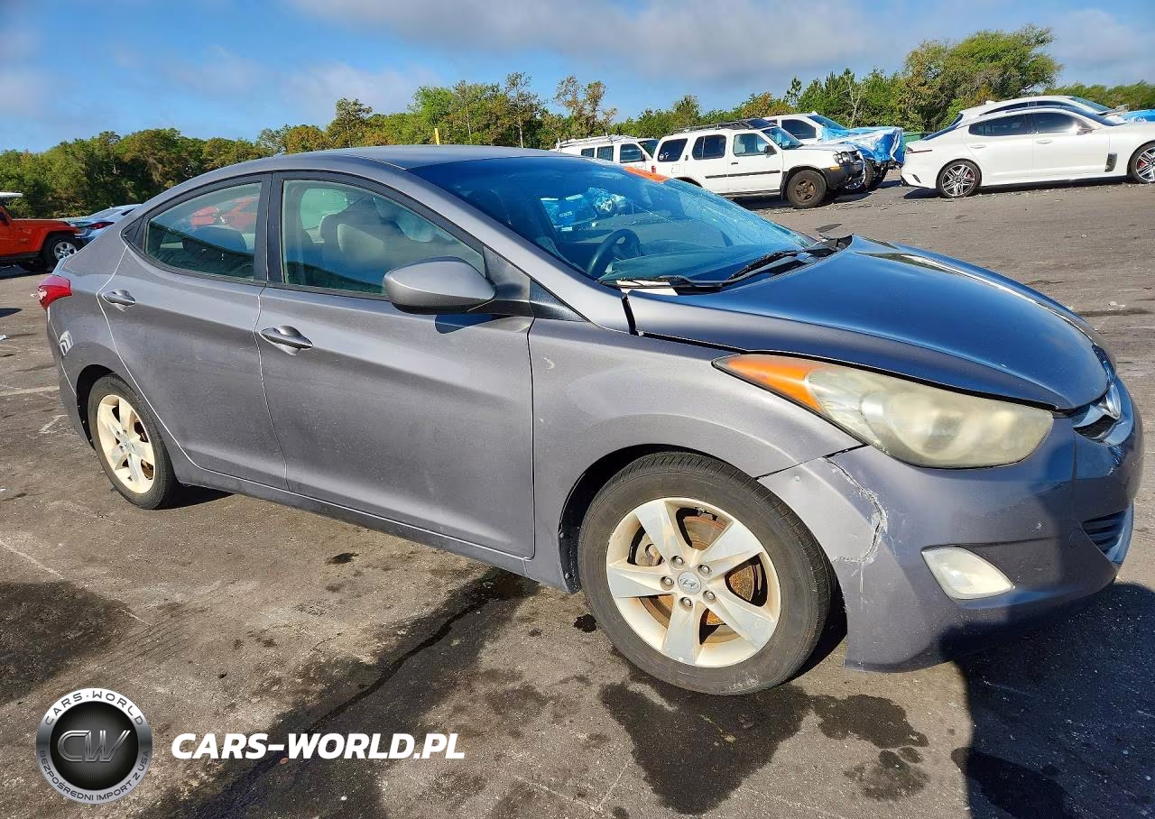 2012 Hyundai Elantra Gls VIN:5NPDH4AE9CH078277 - 4